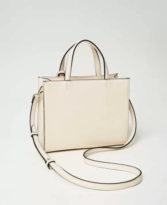 TWINSET Milano Borsa A Tracolla Con Oval T E Nappa Beige Shop
