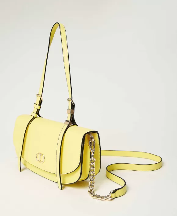 TWINSET Milano Borsa A Tracolla Con Patta E Oval T Giallo Discount